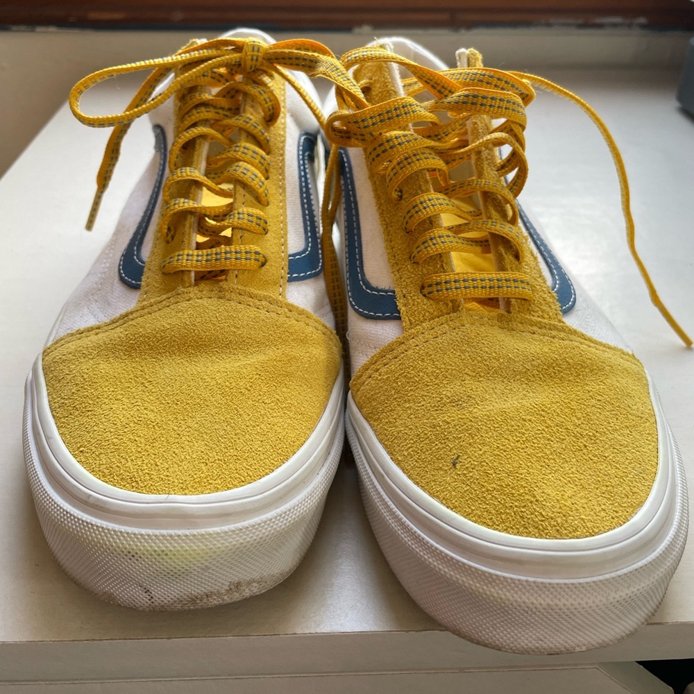 Lace up, low top vans